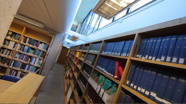 Philosophy Library Shelves
